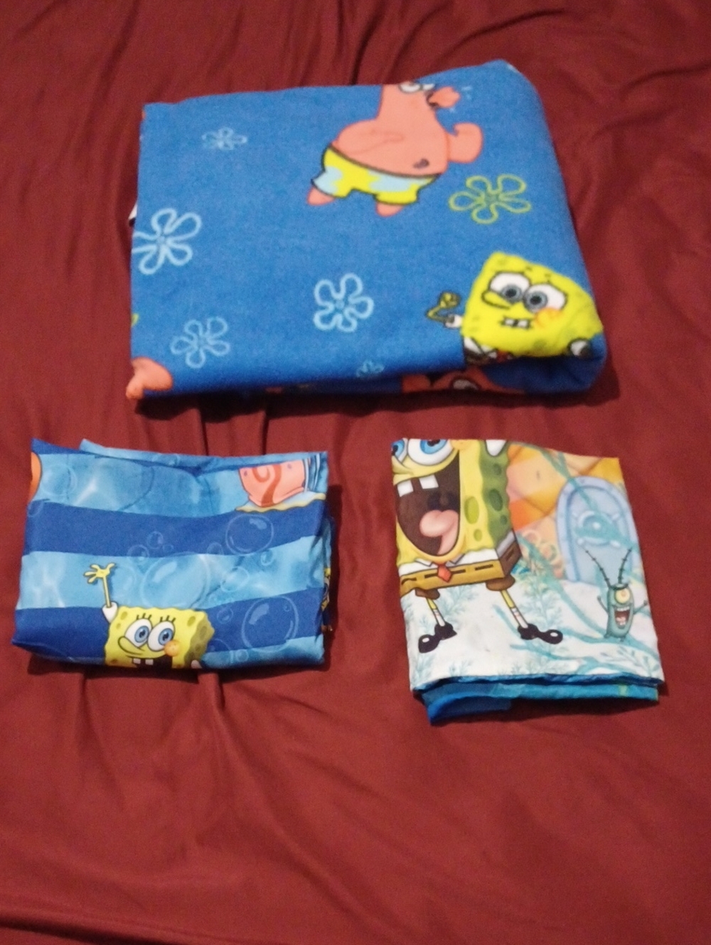 Bundle Of SpongeBob SquarePantsTwin Size Bedding